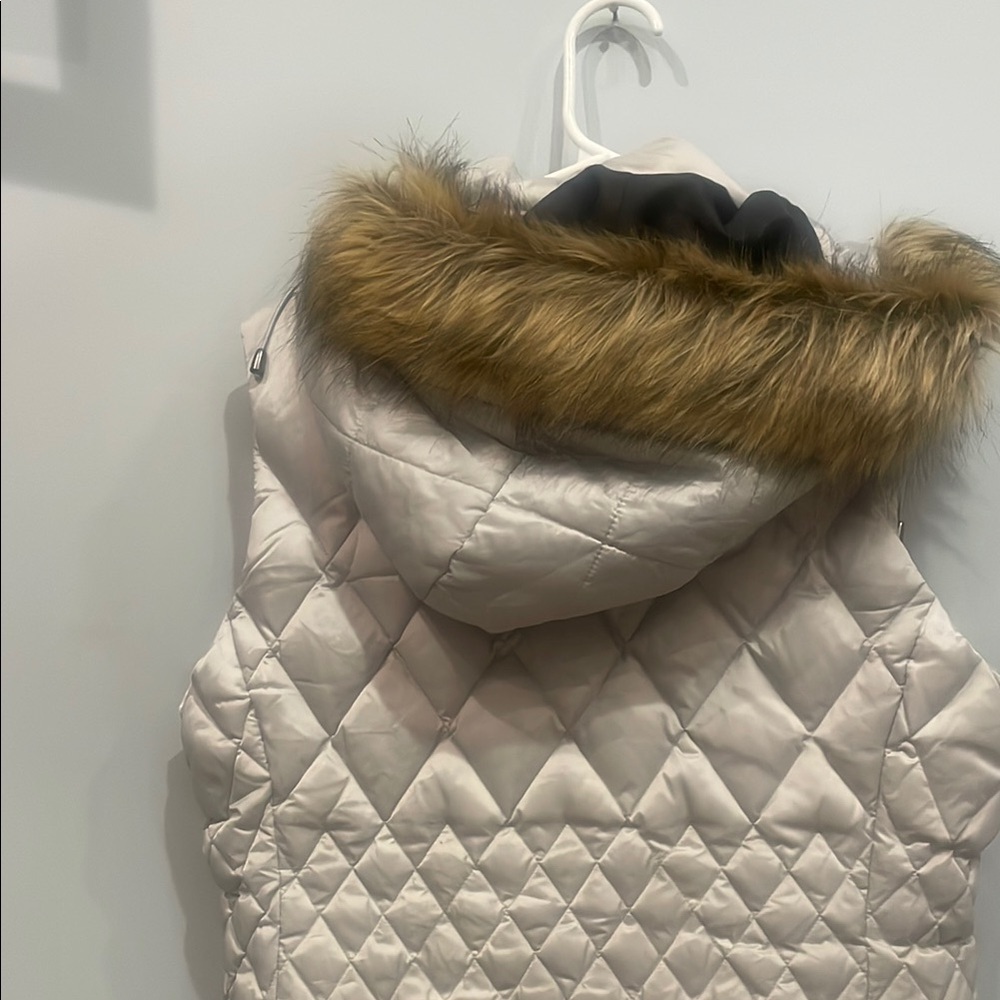 Roper western brand light grey  Quilted Puffer Vest - Picture 2 of 3